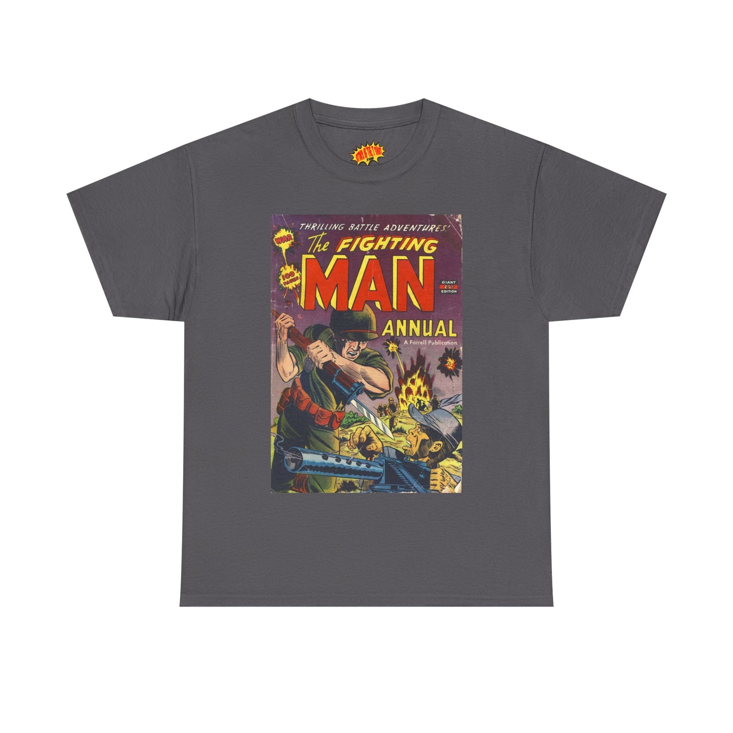 The Fighting Man Annual Comic Tee Shirt *Multiple Colors*