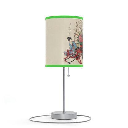 Flower Cart by Chikanobu Japanese Lamp Many Colors Available