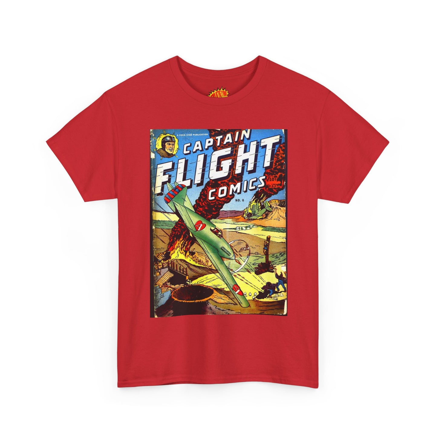 Captain Flight No. 6 Comic Tee Shirt *Multiple Colors*