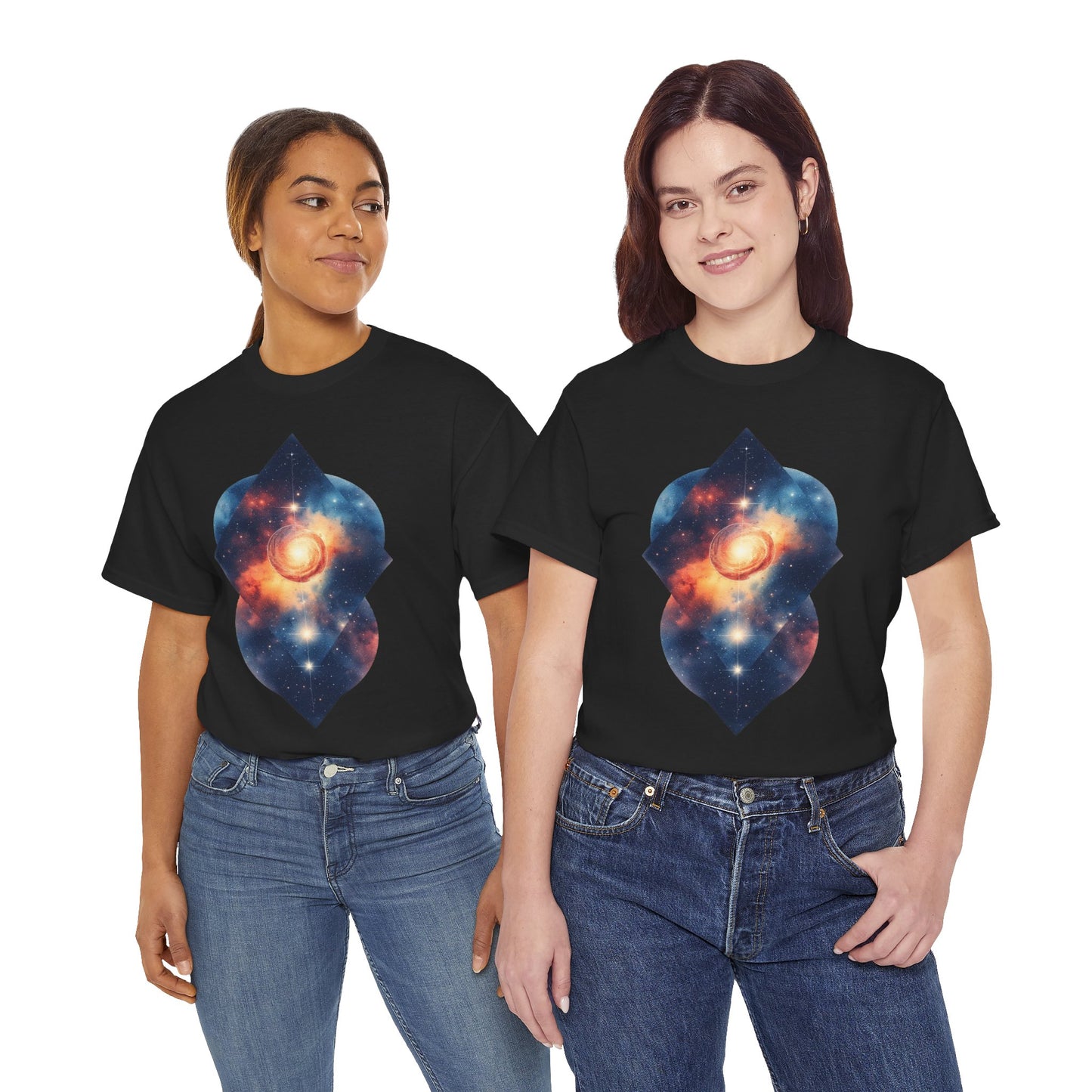 Double Diamond Nebula Graphic Space Art Tee Shirt *Multiple Colors*