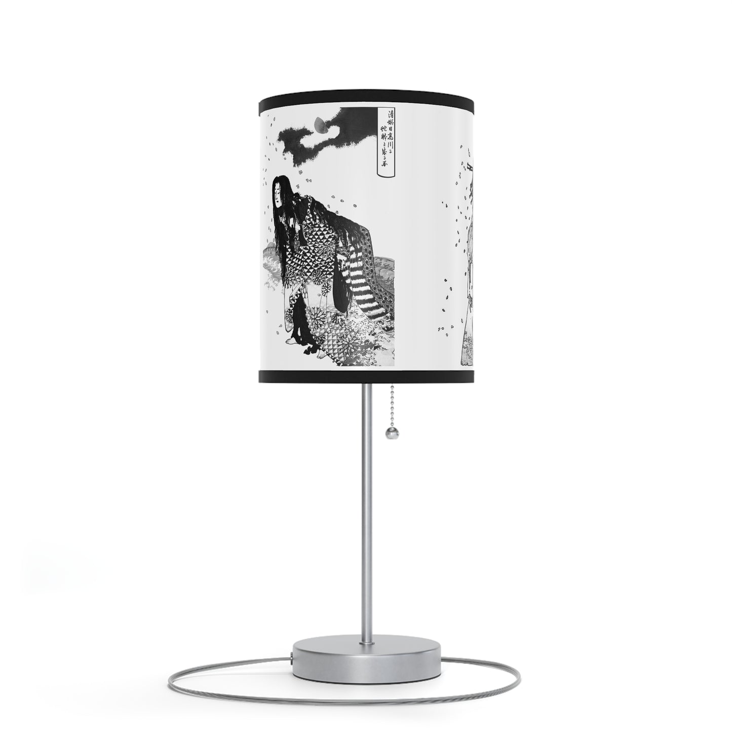 Japanese Woodcut Lamp