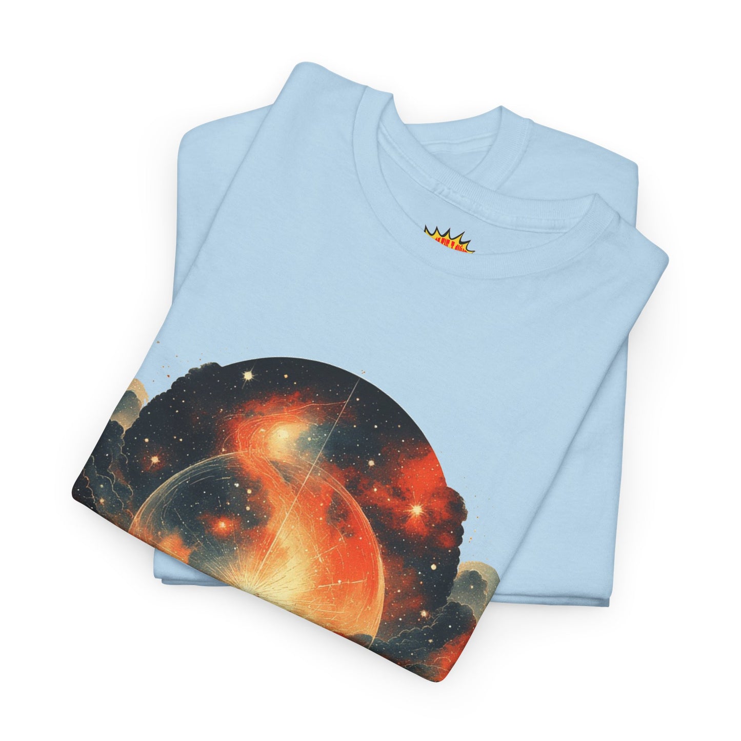Moonscape w/Clouds Graphic Tee Shirt *Multiple Colors*