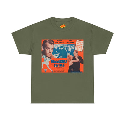 Diamonds and Crime Movie Poster T-Shirt