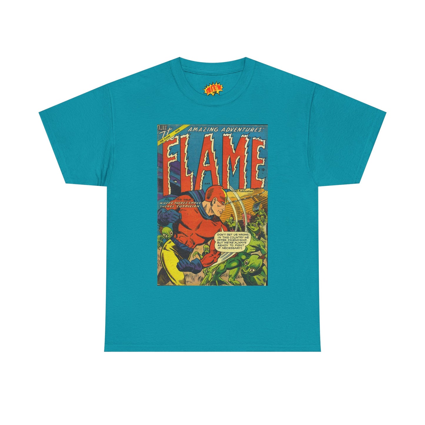 The Flame March Comic Tee Shirt *Multiple Colors*