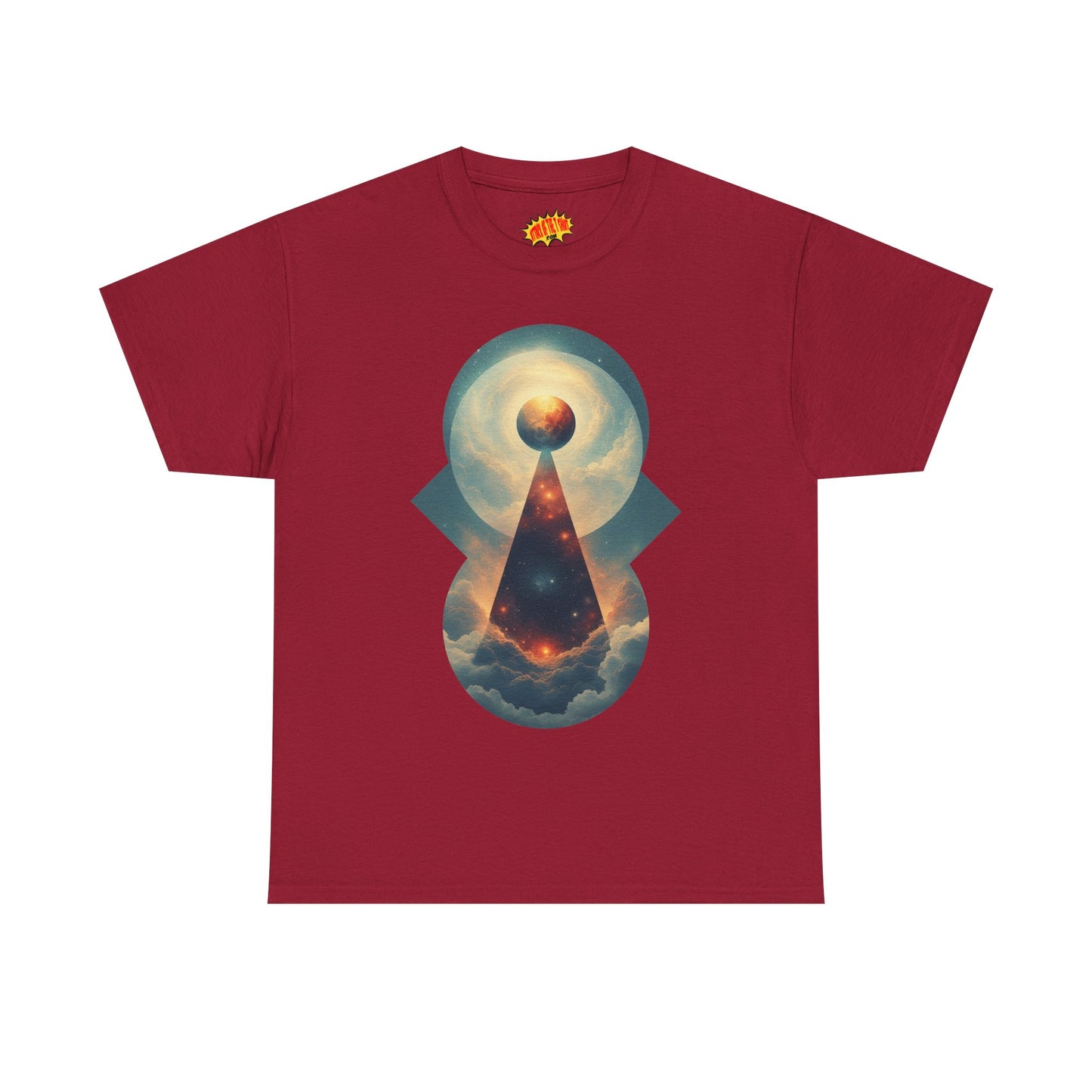 Geometric Galaxy Graphic Space Art Tee Shirt *Multiple Colors*