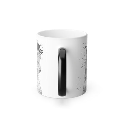 Spirit of the Komachi Cherry Tree Color Morphing Mug, 11oz