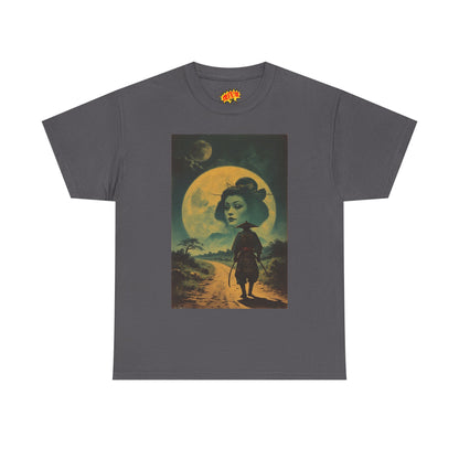 Samurai w/Double Moon Woman T-Shirt