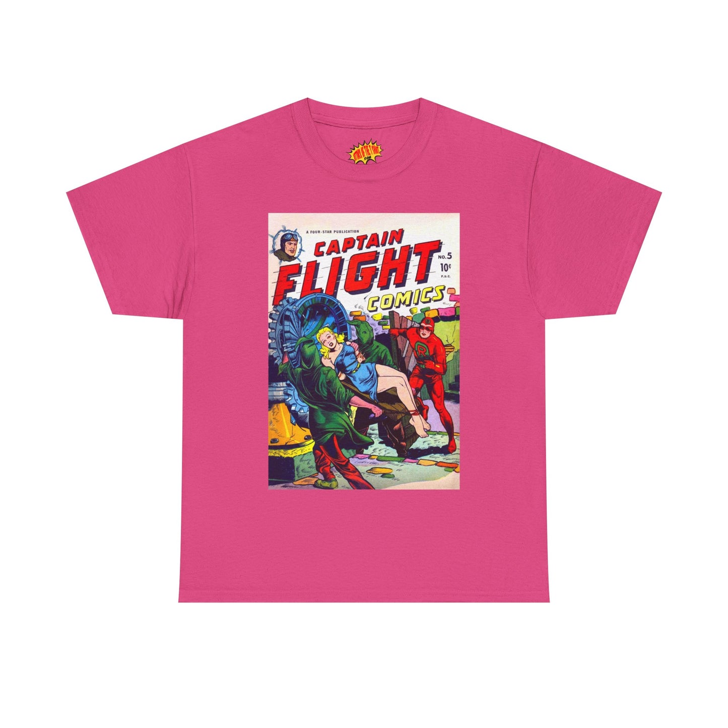 Captain Flight No. 5 Comic Tee Shirt *Multiple Colors*