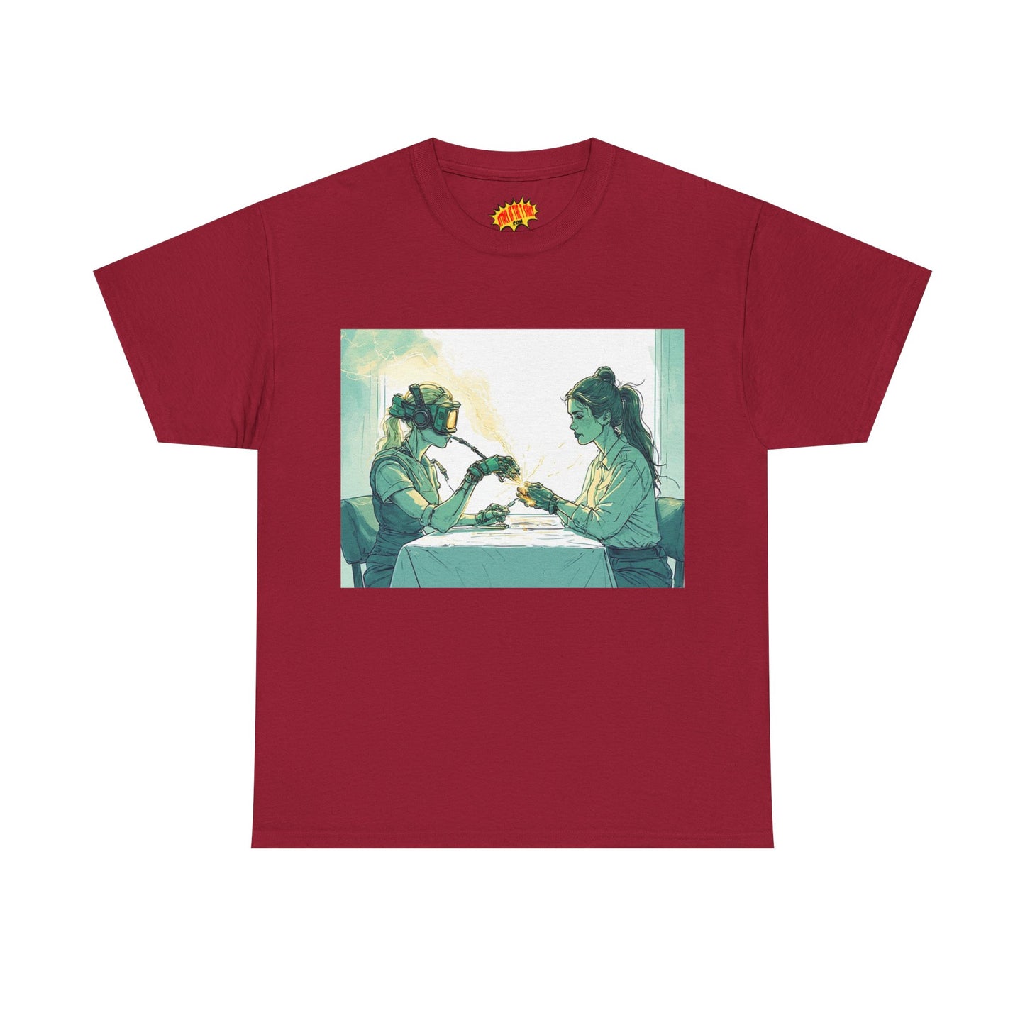 Robot Hands Manicure Scene T-Shirt *Multiple Colors*