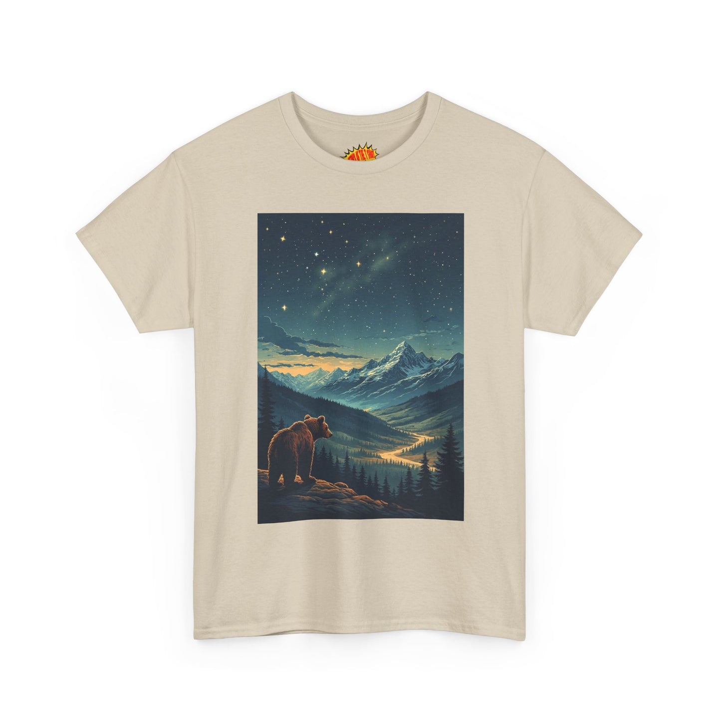 Mountain Bear Aurora Scene T-Shirt *Multiple Colors*