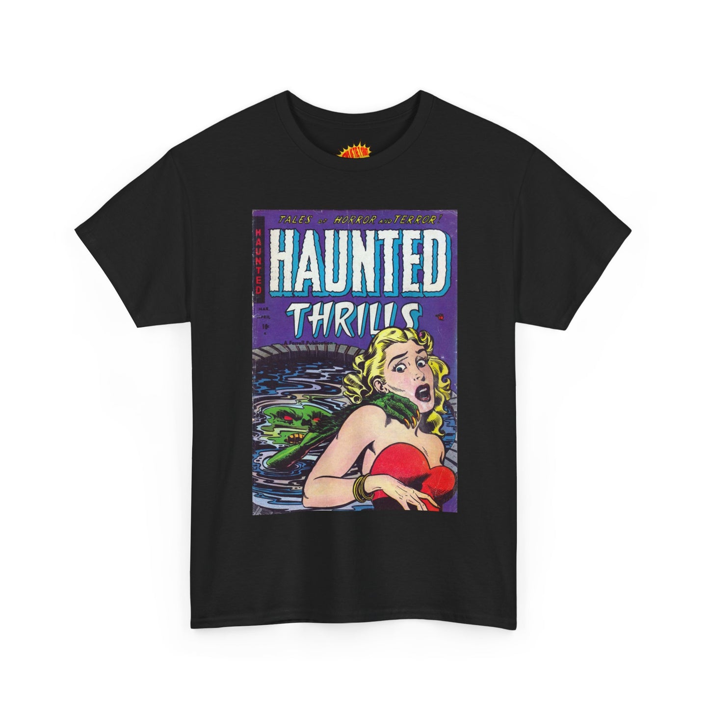 Haunted Thrills March - April Comic Tee Shirt *Multiple Colors*
