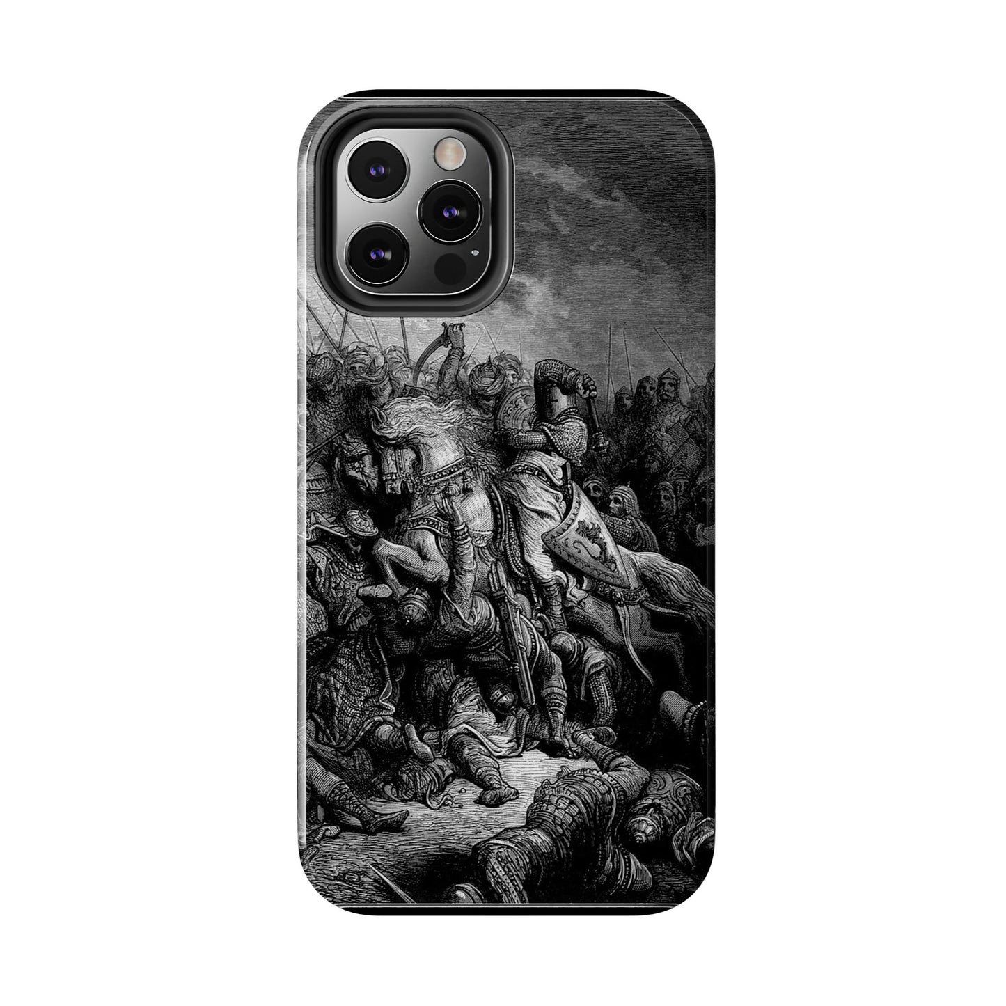 Richard and Saladin by Gustave Dore iPhone Case *Many Sizes Available*