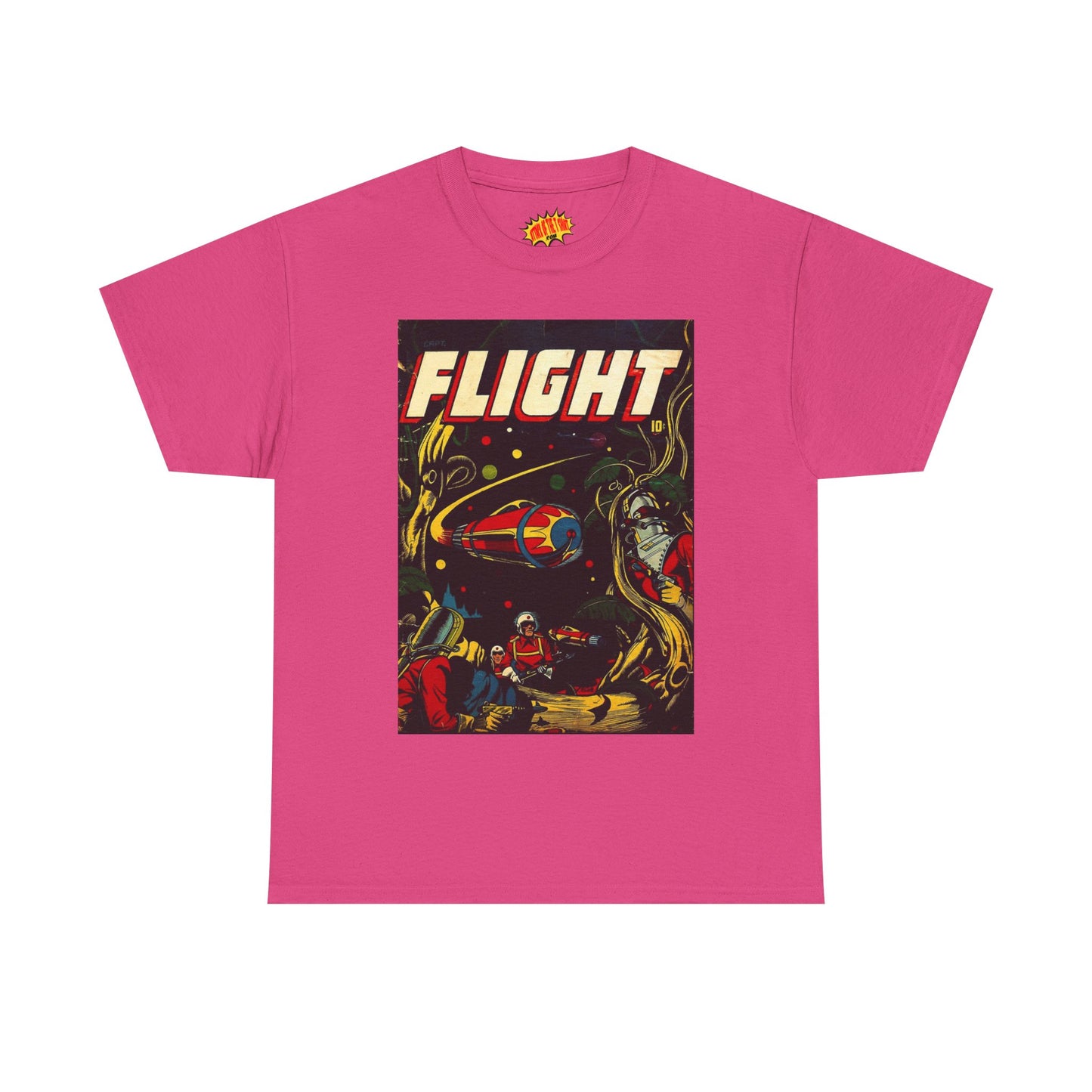 Captain Flight Comic Tee Shirt *Multiple Colors*