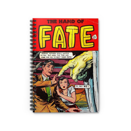 The Hand of Fate Dec. Comic Book Cover Notebook