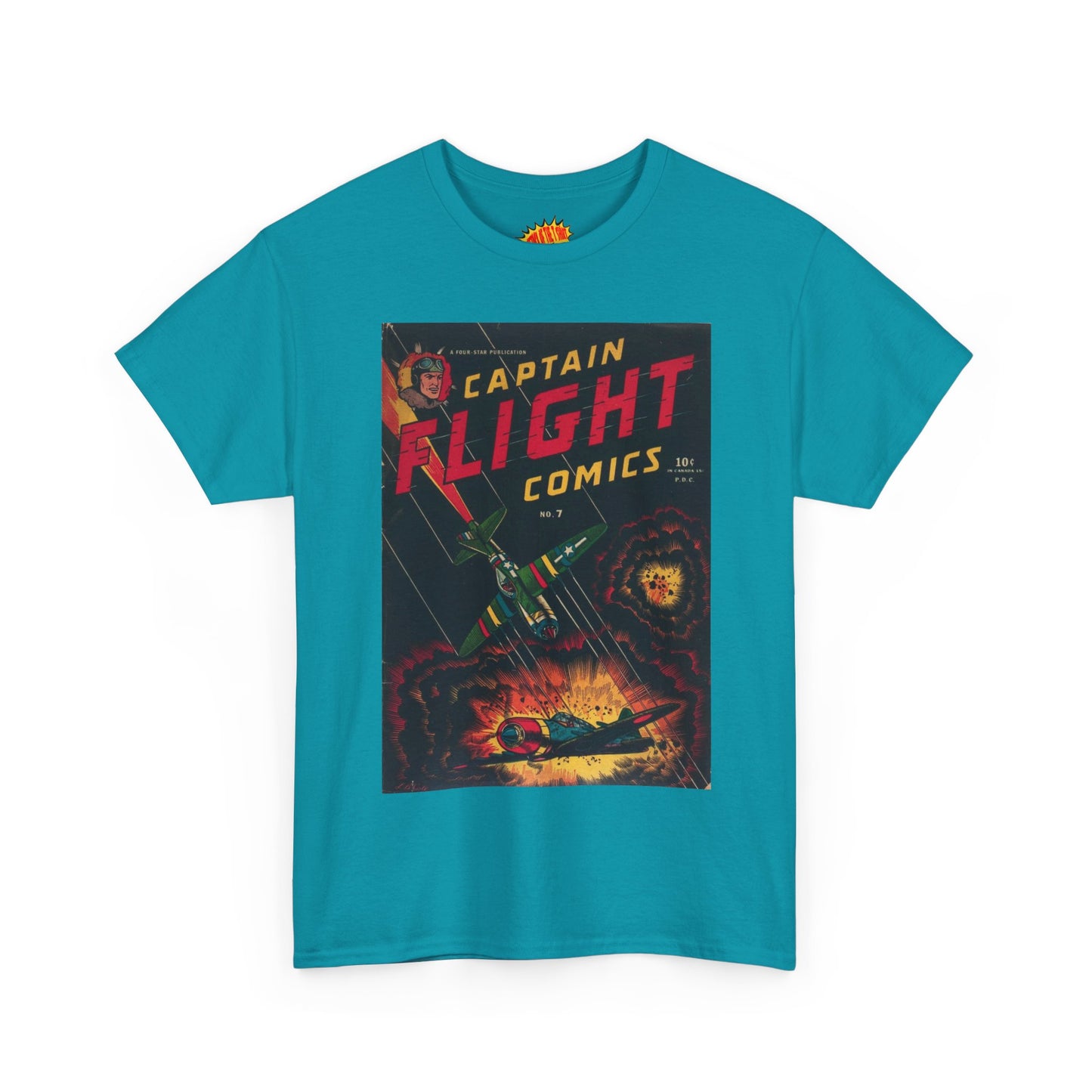 Captain Flight No. 7 Comic Tee Shirt *Multiple Colors*
