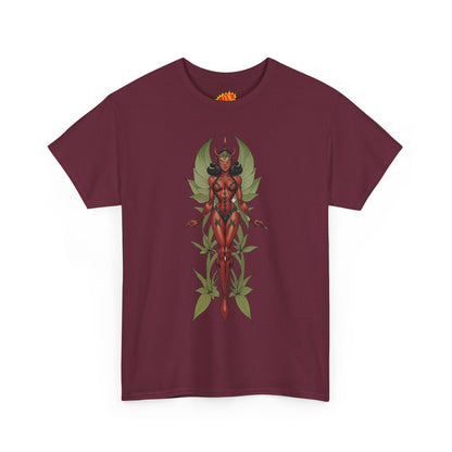 Flower Succubus Woman Fantasy Nature T-Shirt