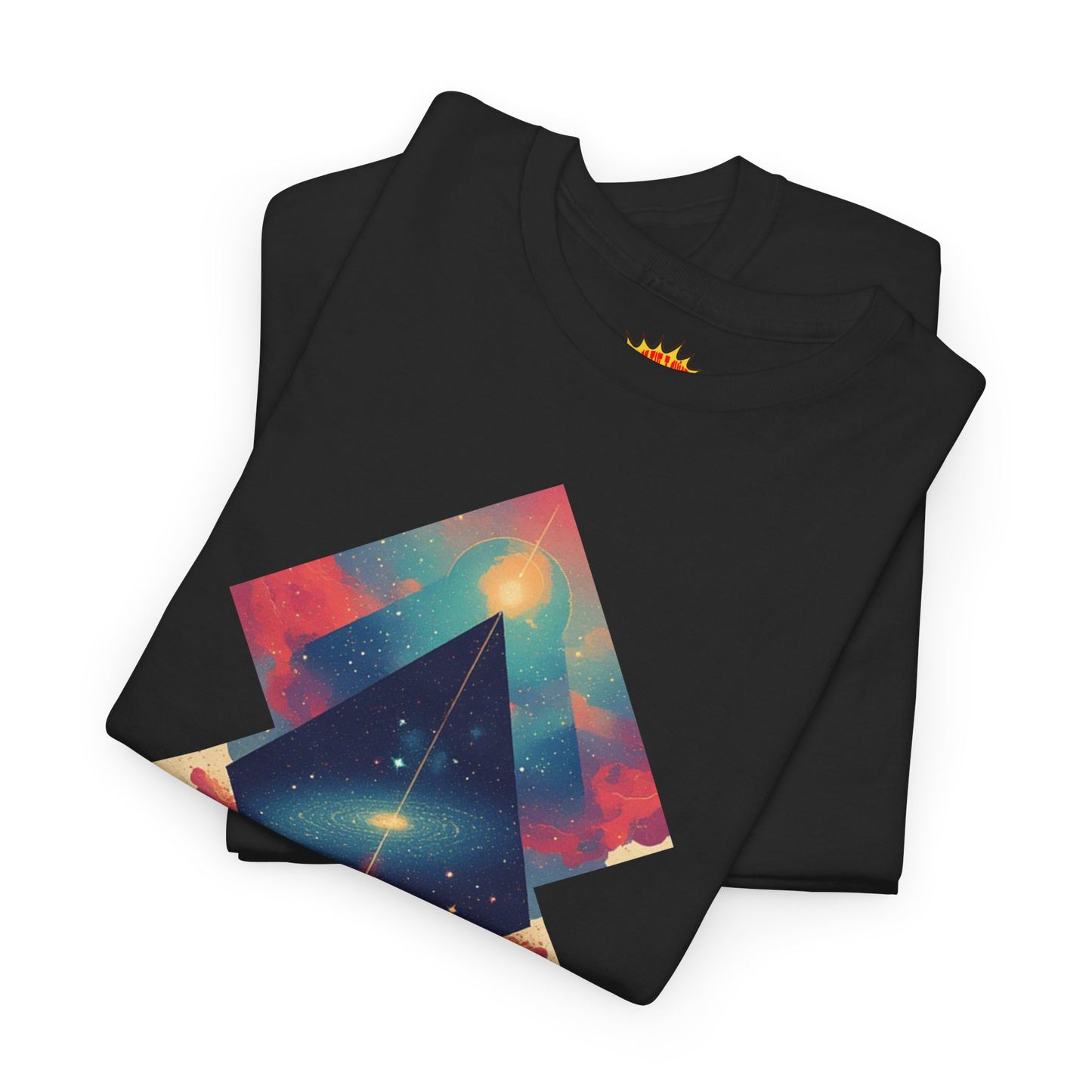 Geometric Shape Galaxy Graphic Space Art Tee Shirt *Multiple Colors*