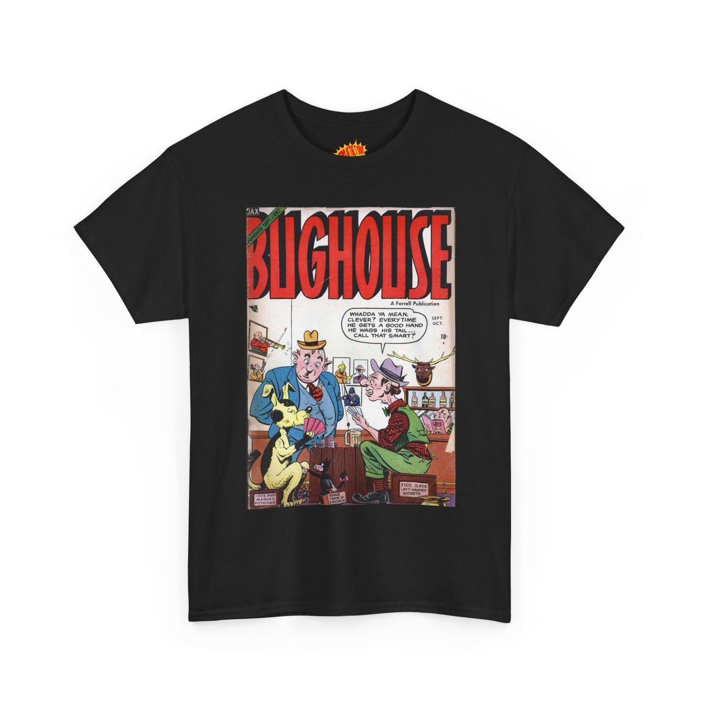 Bughouse September - October Comic Tee Shirt *Multiple Colors*