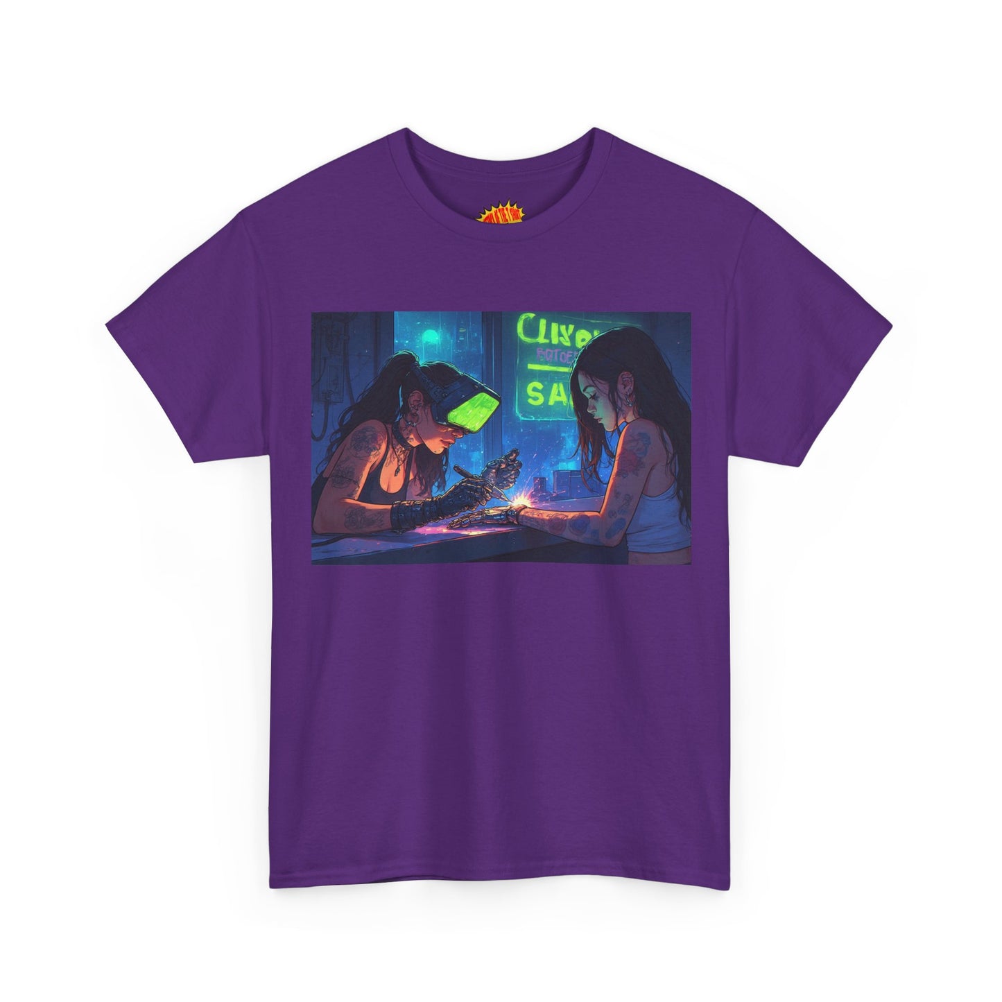 Robot Hands Cyberpunk Manicure T-Shirt *Multiple Colors*