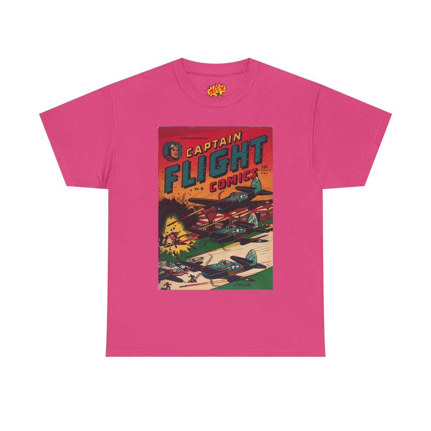 Captain Flight No. 8 Comic Tee Shirt *Multiple Colors*