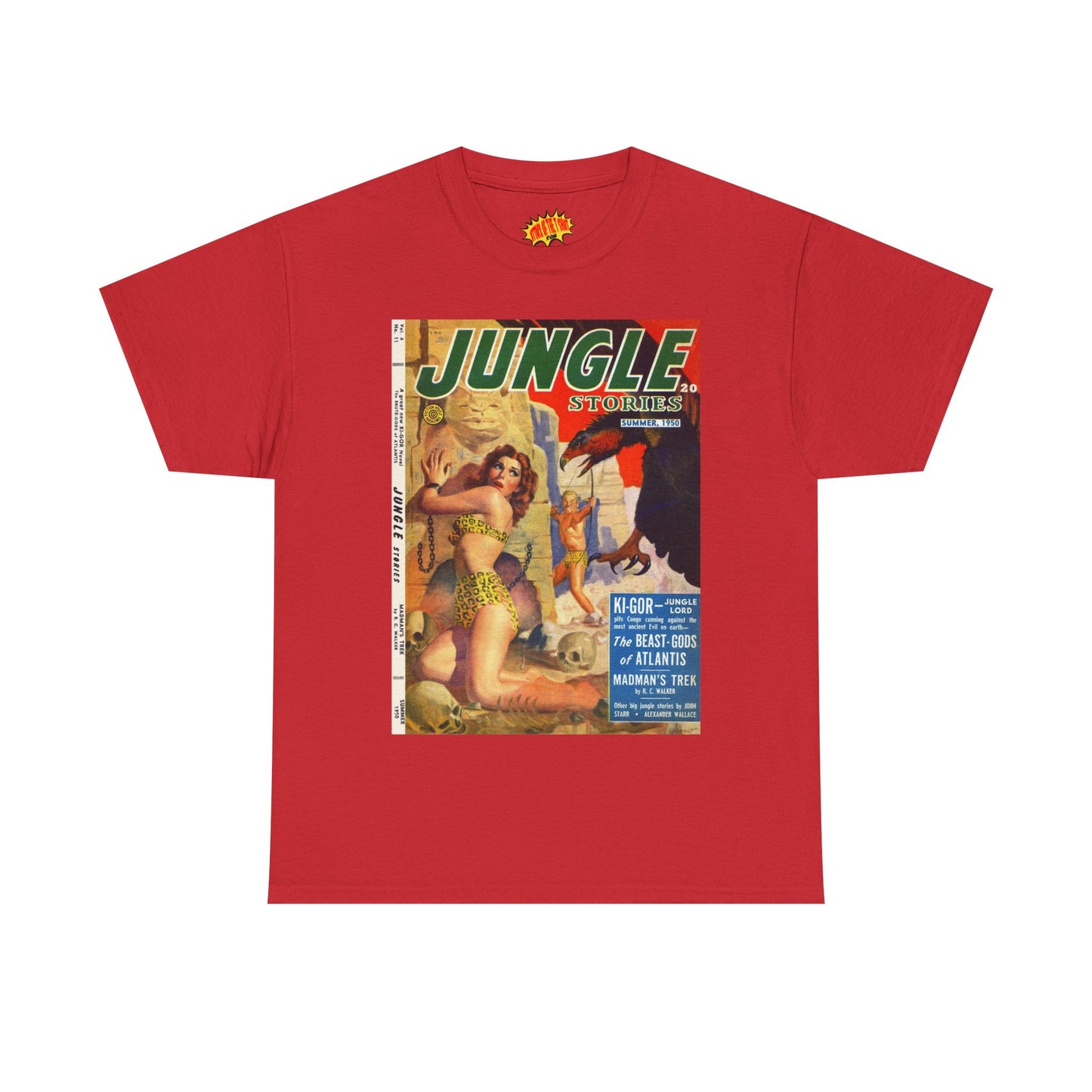 Jungle Stories Summer 1950 Comic Tee Shirt *Multiple Colors*