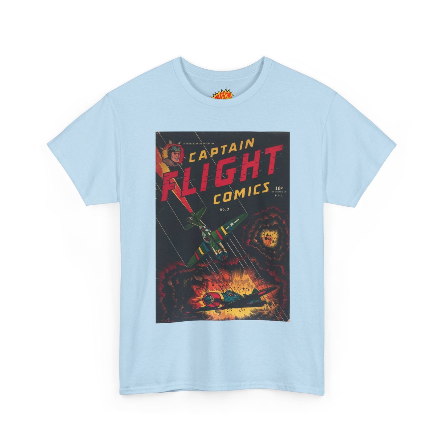 Captain Flight No. 7 Comic Tee Shirt *Multiple Colors*