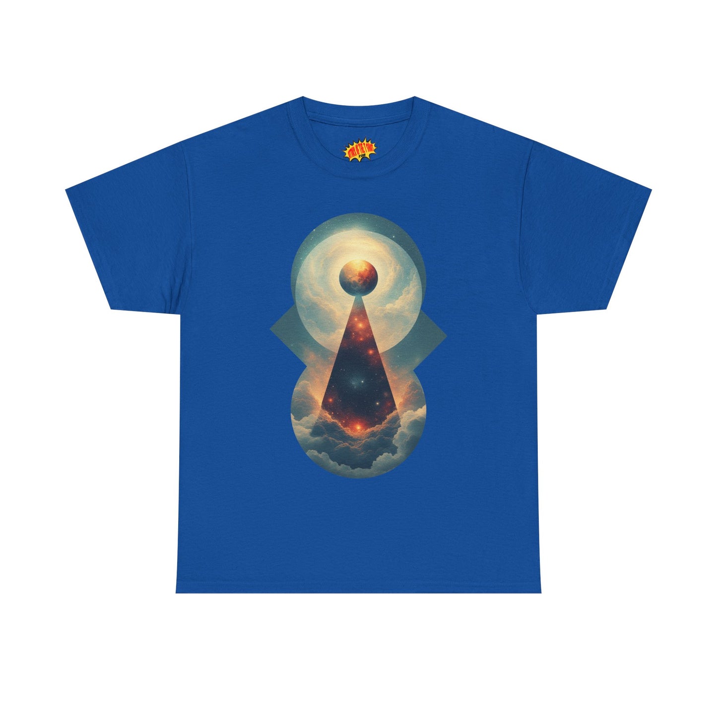 Geometric Galaxy Graphic Space Art Tee Shirt *Multiple Colors*