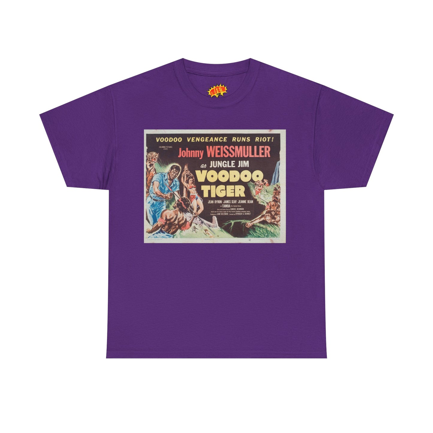 Voodoo Tiger Movie Poster T-Shirt *Multiple Colors*