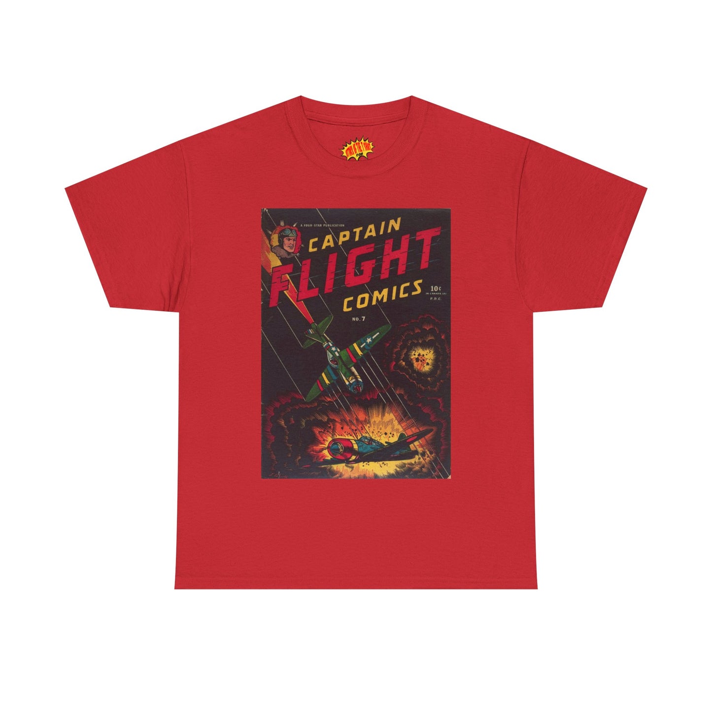 Captain Flight No. 7 Comic Tee Shirt *Multiple Colors*