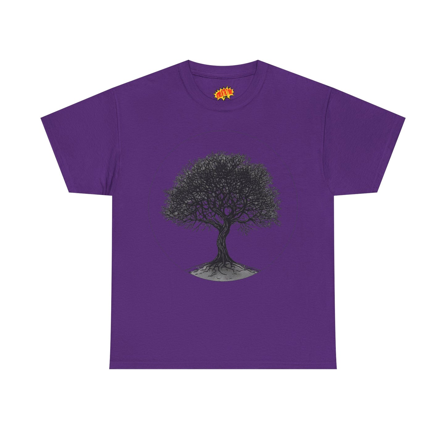 Circle Tree Sketch Drawing Graphic Art Tee Shirt *Multiple Colors*