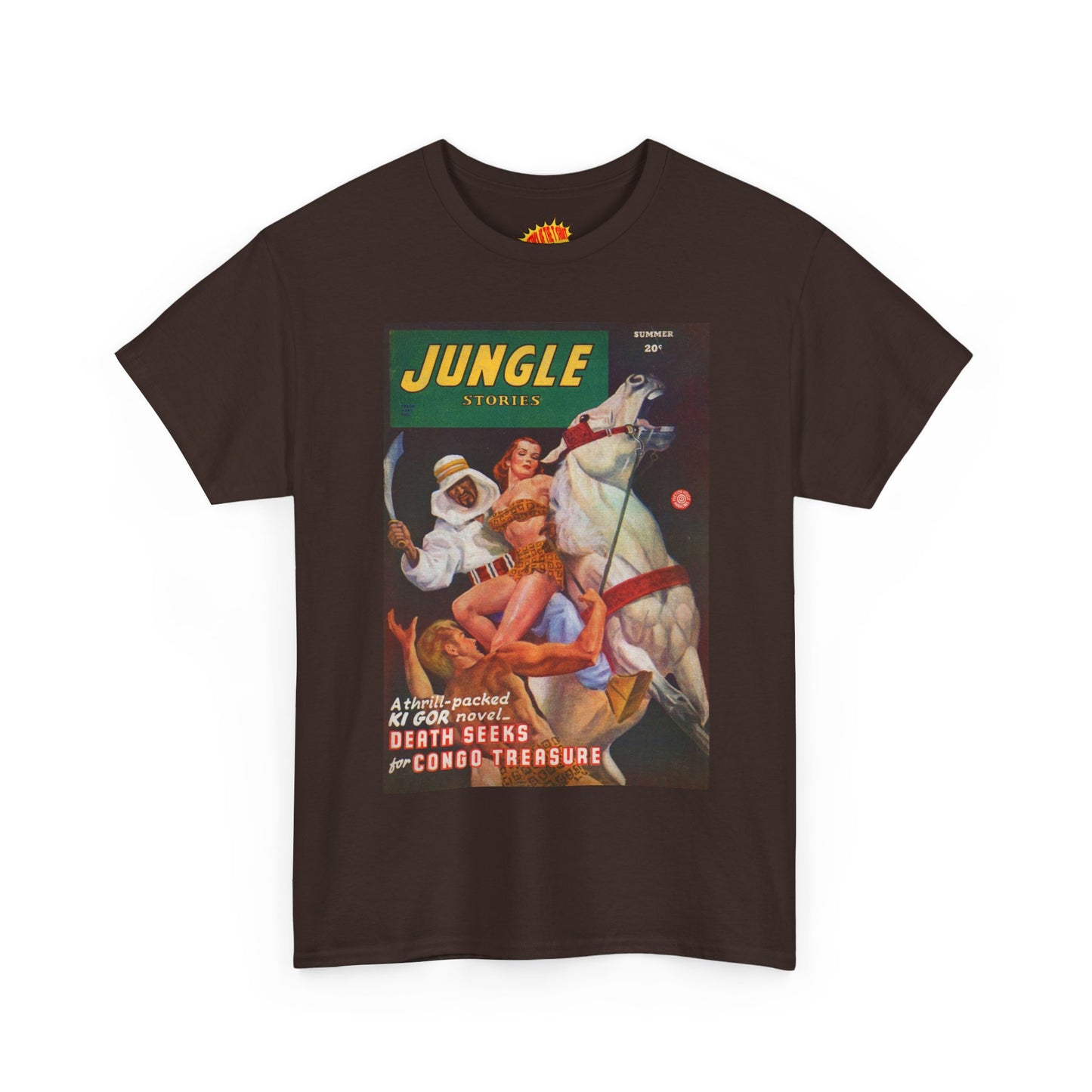 Jungle Stories Summer Comic Tee Shirt *Multiple Colors*