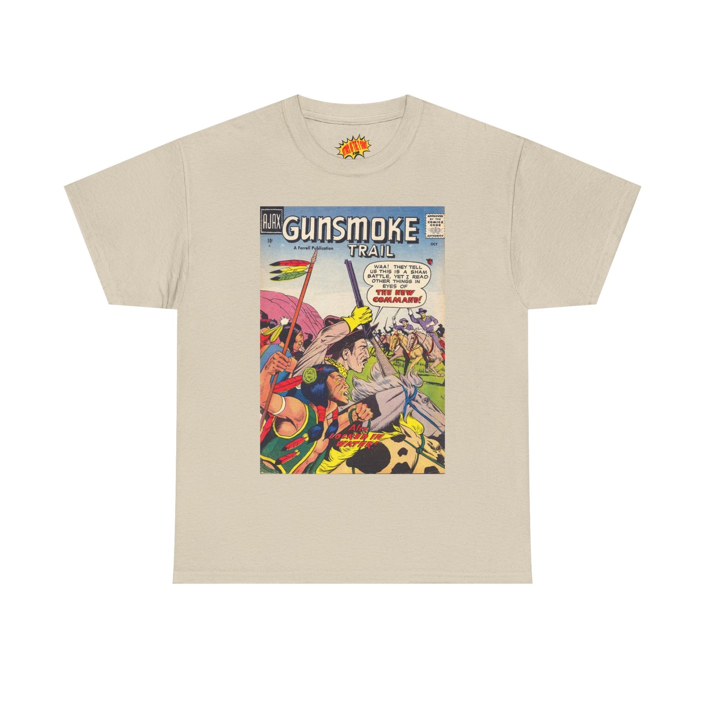 Gunsmoke Trail October Comic Tee Shirt *Multiple Colors*