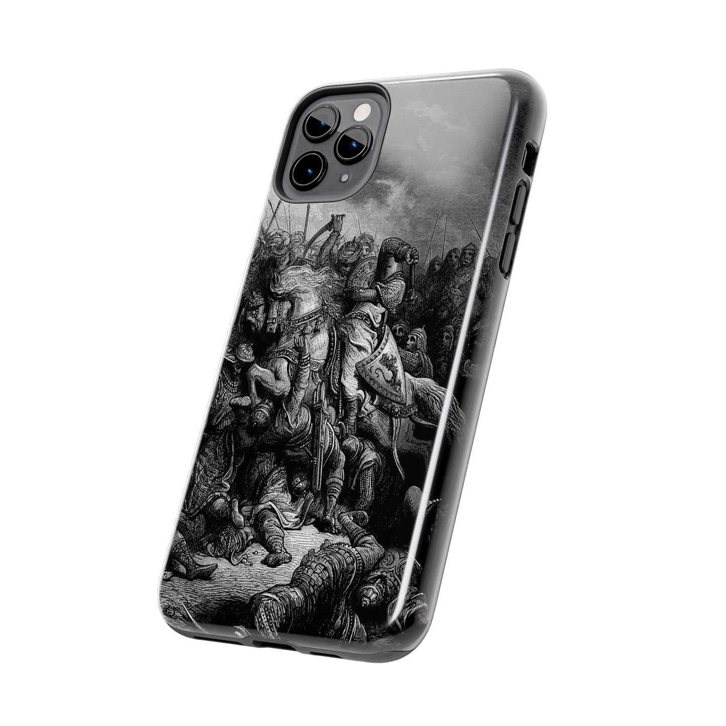 Richard and Saladin by Gustave Dore iPhone Case *Many Sizes Available*