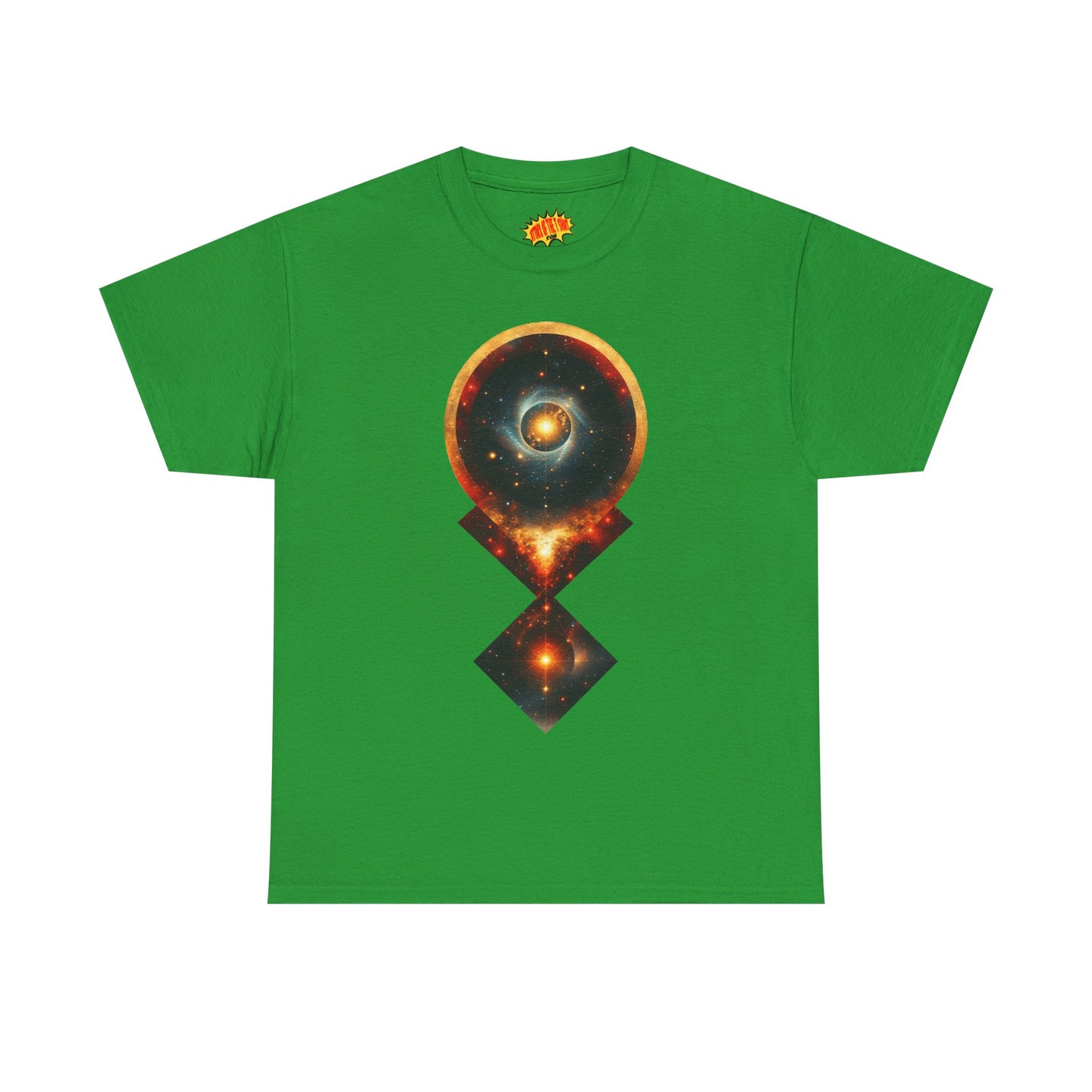 Geometric Space Nebula Graphic Art Tee Shirt *Multiple Colors*