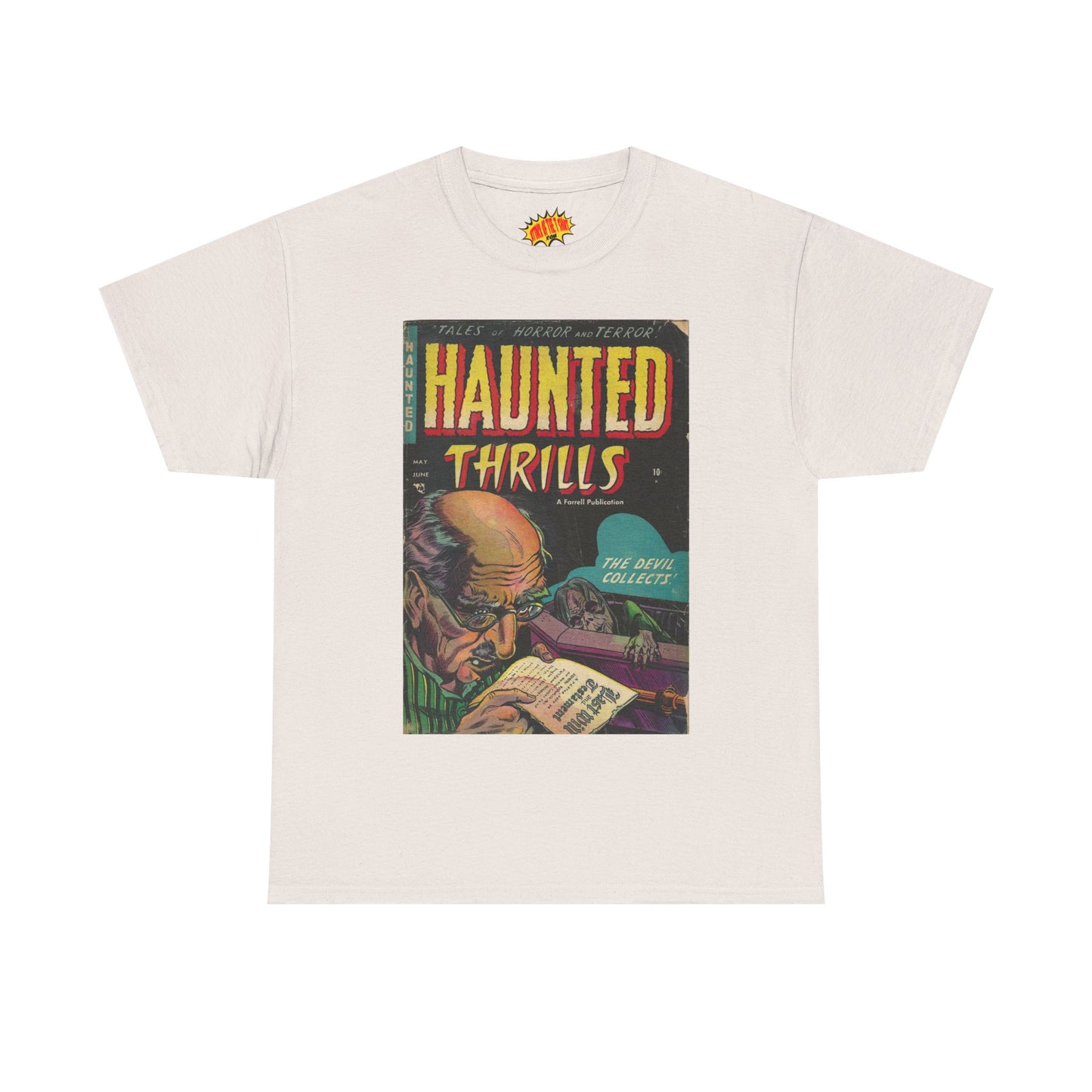 Haunted Thrills May - June Comic Tee Shirt *Multiple Colors*