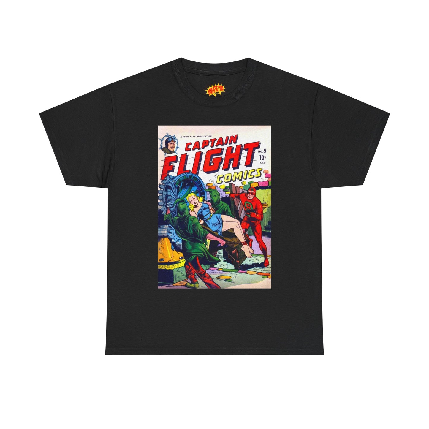 Captain Flight No. 5 Comic Tee Shirt *Multiple Colors*