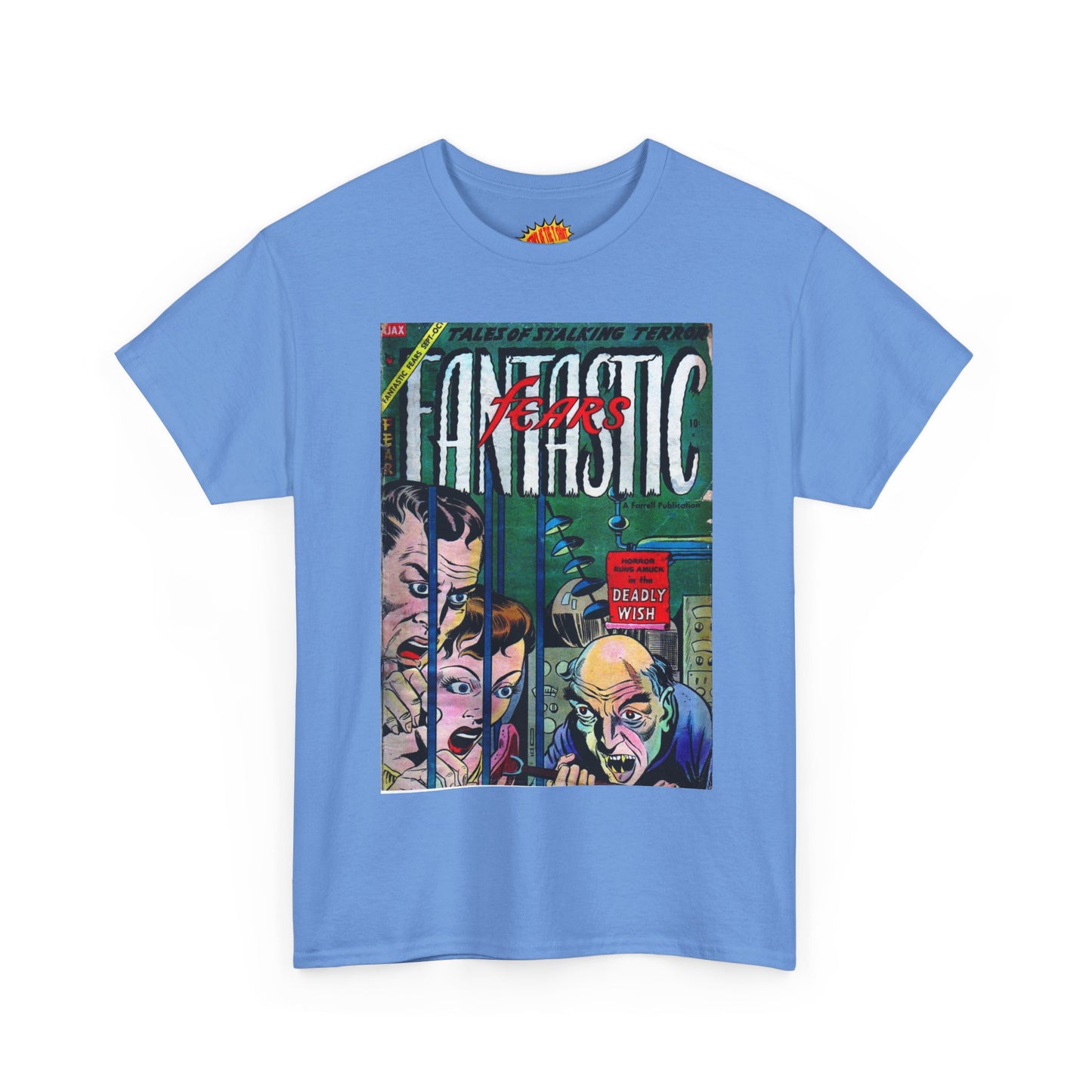 Fantastic Fears September - October Comic Tee Shirt *Multiple Colors*