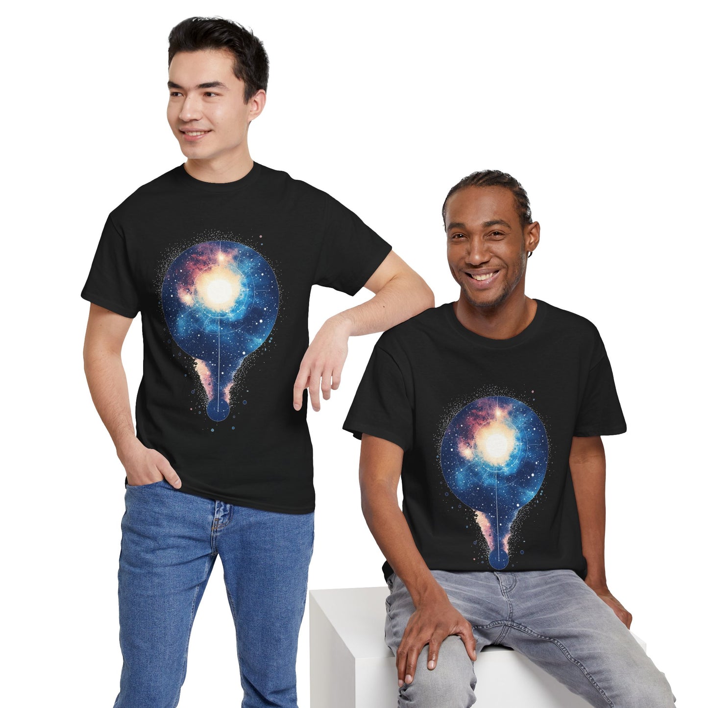 Star Galaxy Nebula Art Graphic Tee Shirt *Multiple Colors*