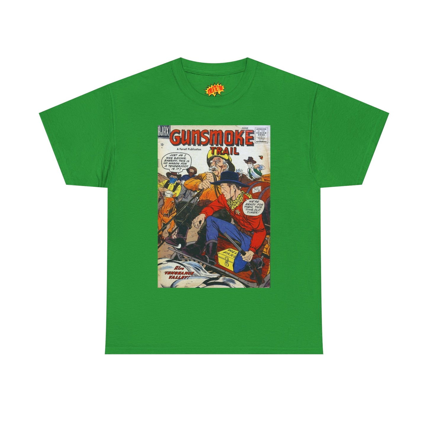 Gunsmoke Trail June Comic Tee Shirt *Multiple Colors*