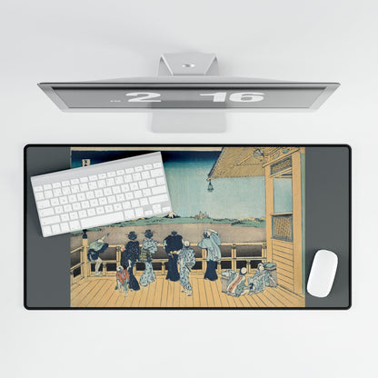 The Sazai Hall by Hokusai Desk Mat/Mousepad