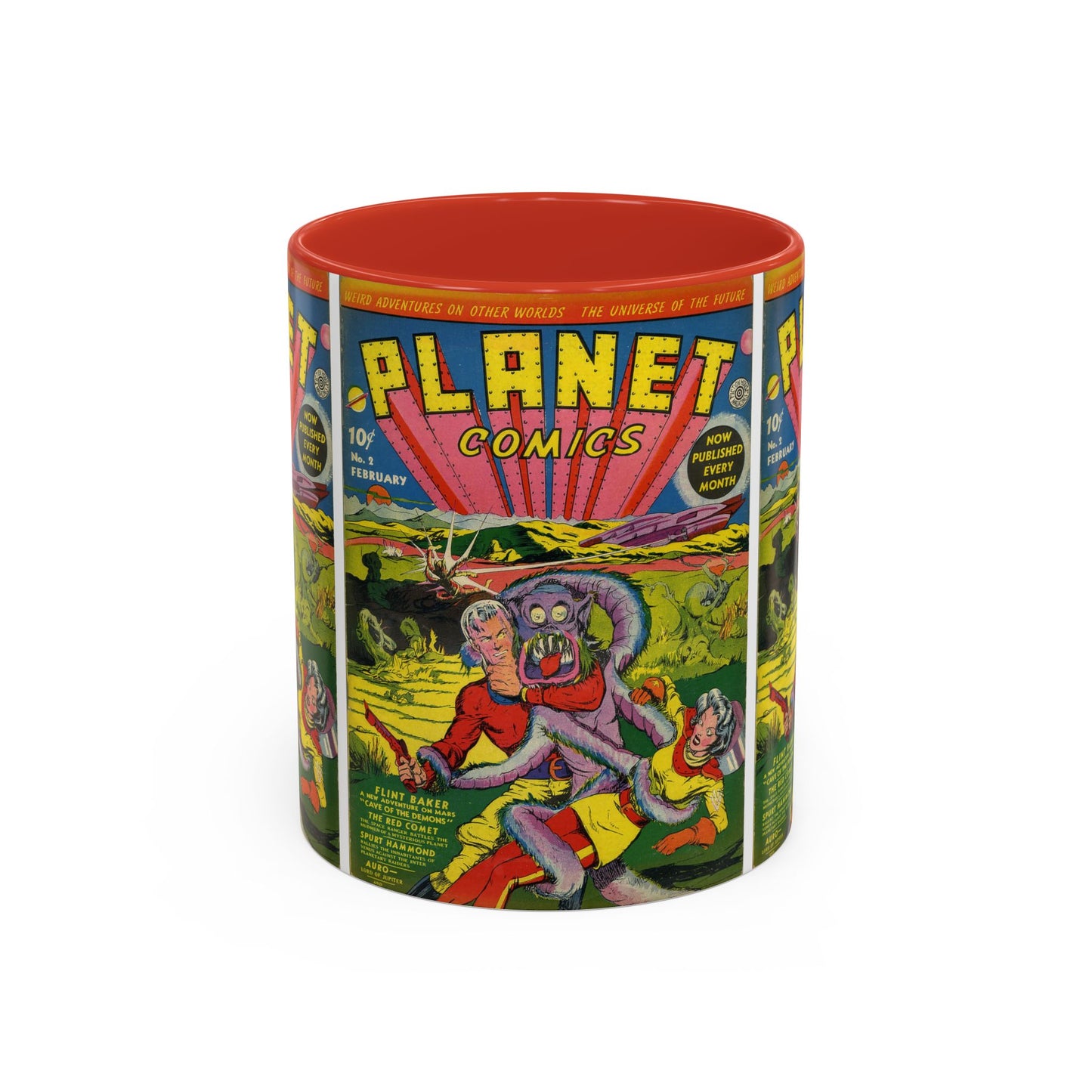 Planet Comics #2 Mug, 11oz