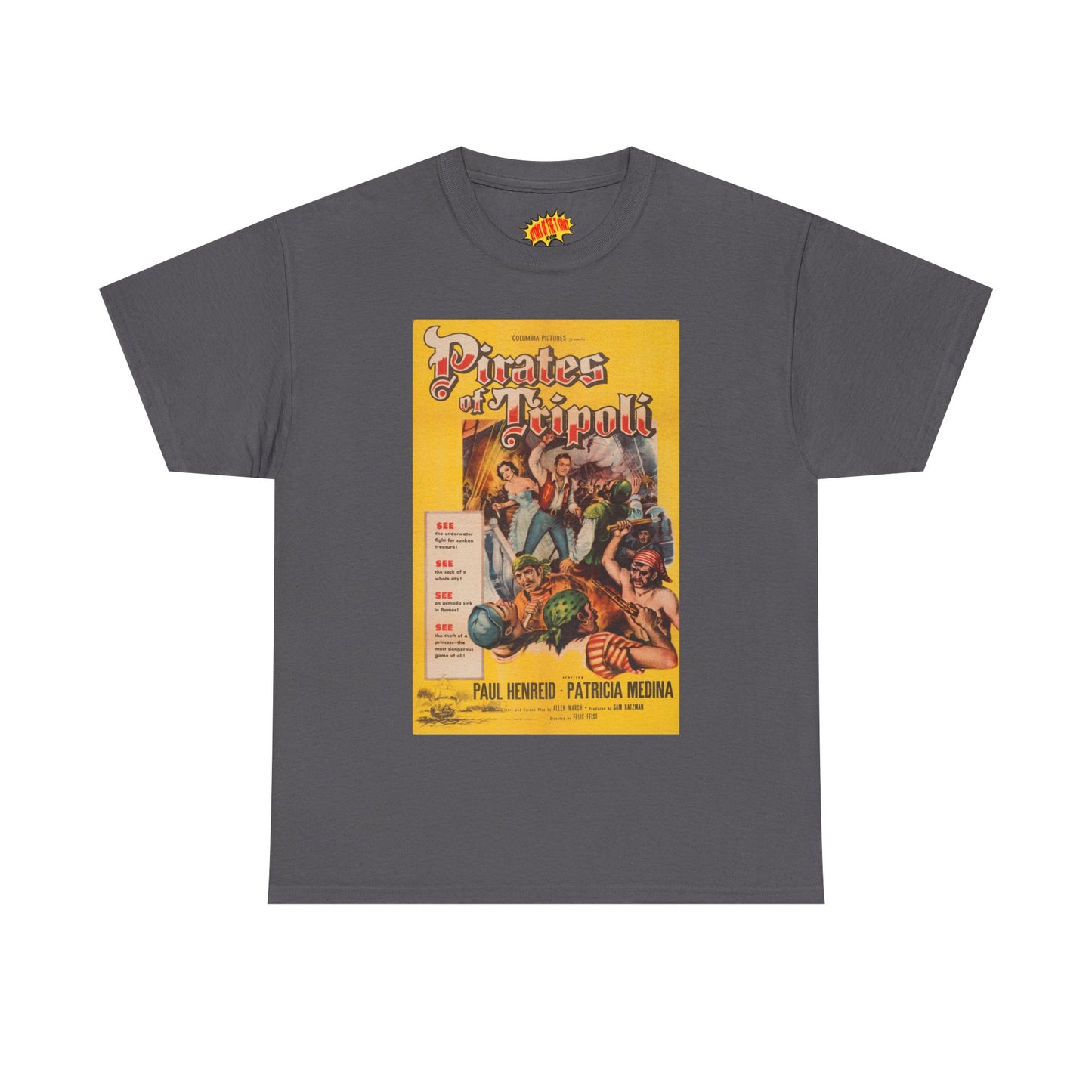 Pirates of Tripoli Movie Poster T-Shirt *Multiple Colors*