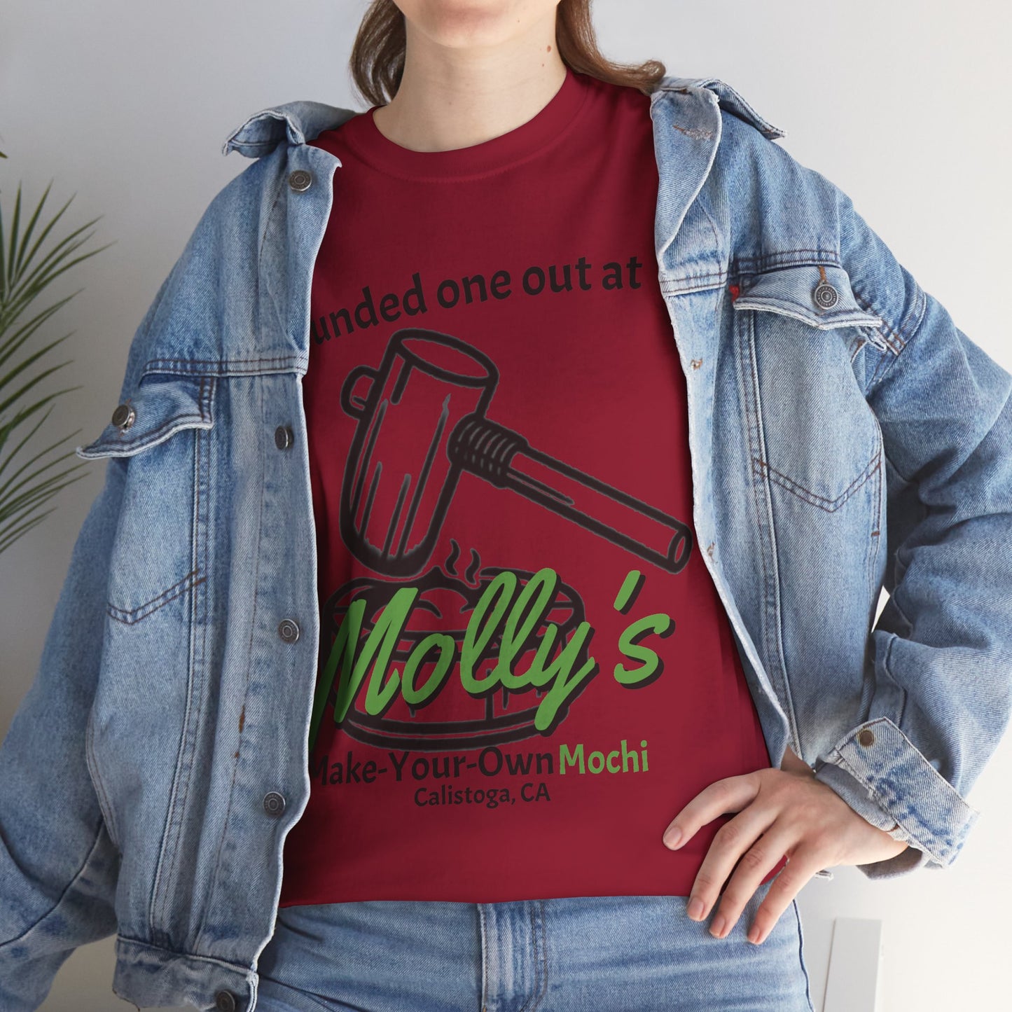 I Pounded One Out at Molly's Make-Your-Own Mochi Tee Shirt