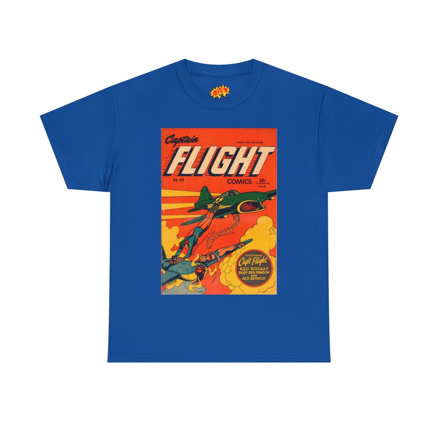 Captain Flight No. 10 Comic Tee Shirt *Multiple Colors*