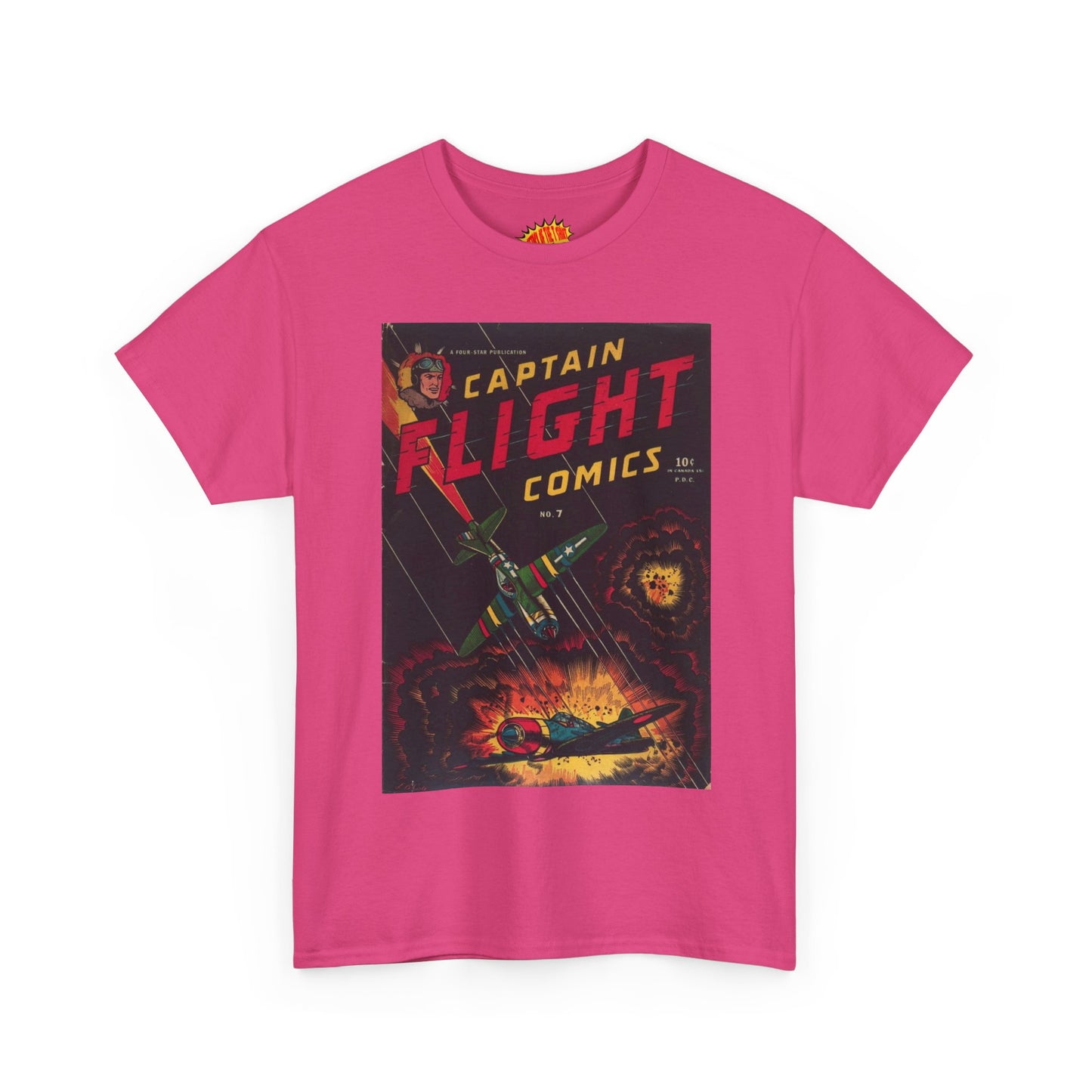 Captain Flight No. 7 Comic Tee Shirt *Multiple Colors*