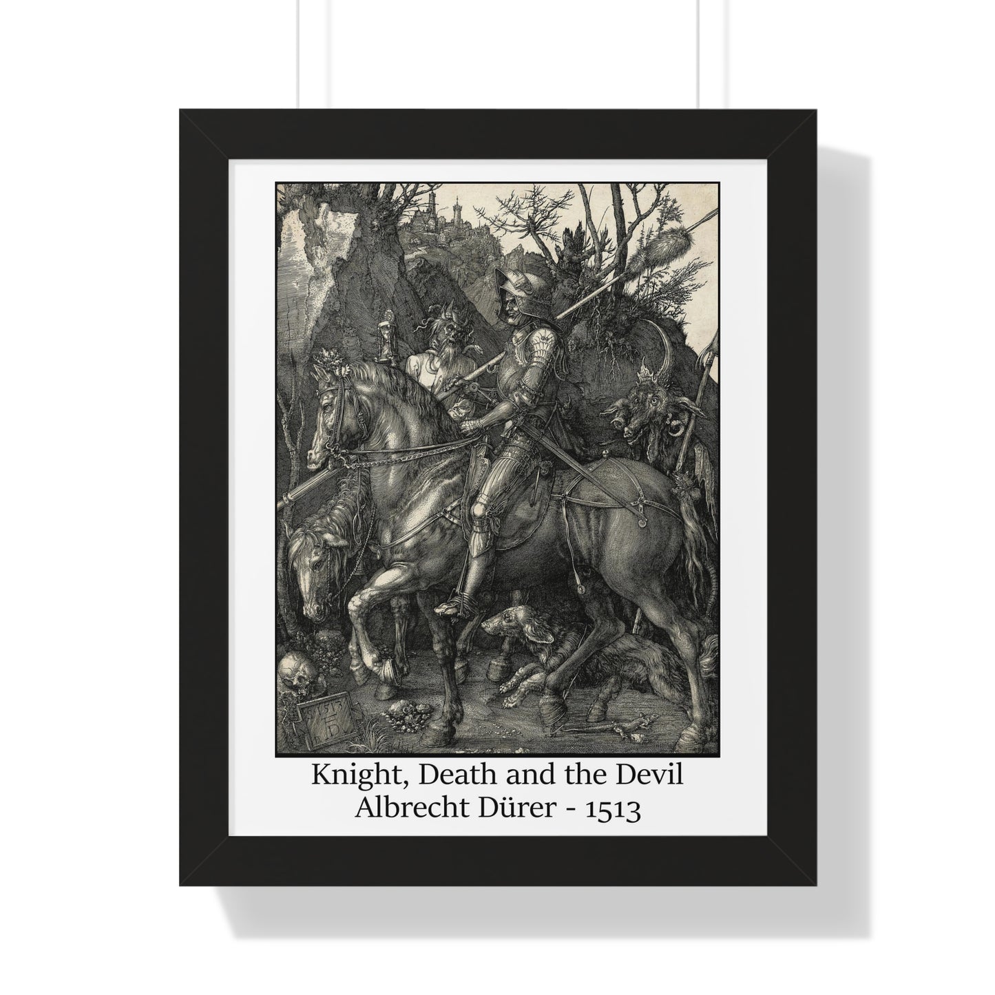 Knight, Death and the Devil - Albrecht Durer, 1513.