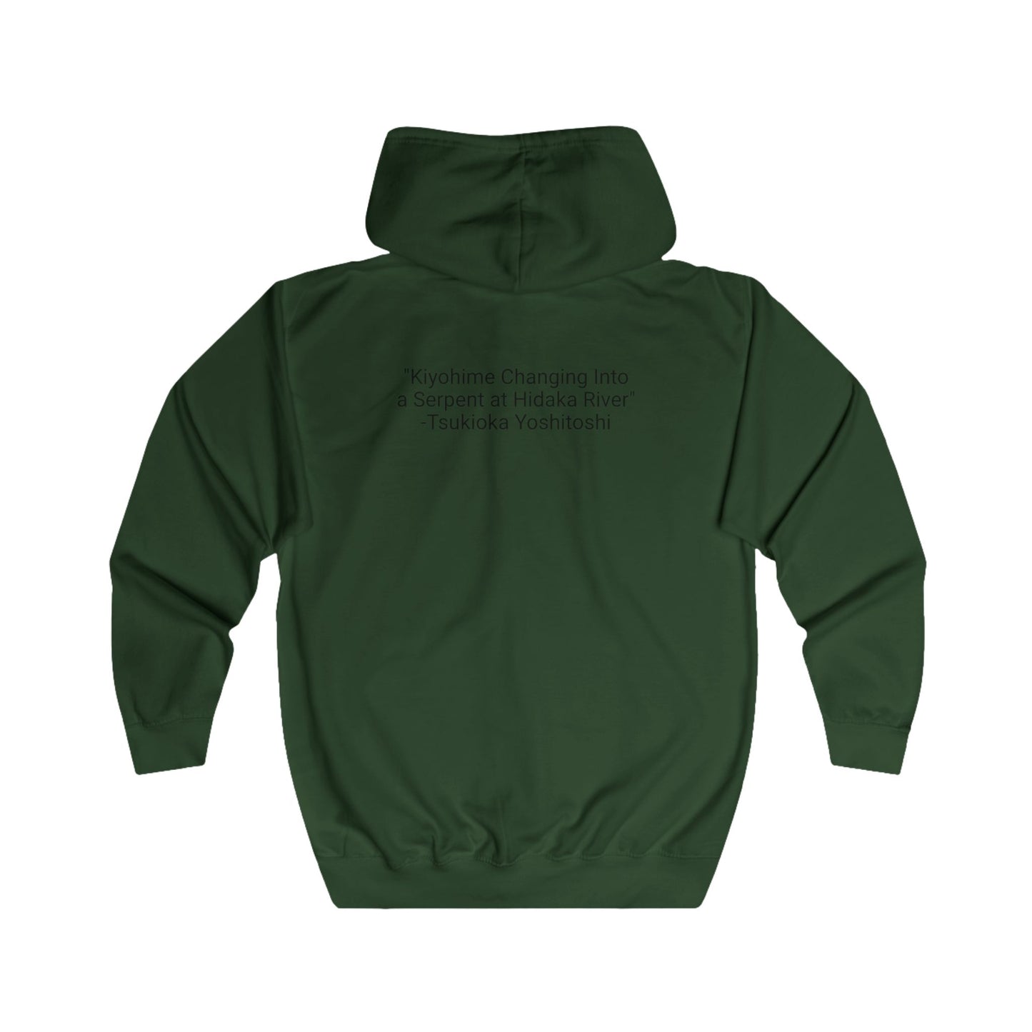 Kiyohime - 36 Ghosts Deluxe Full Zip Hoodie, Many Colors and Sizes