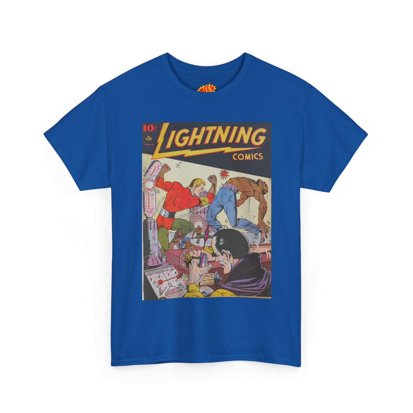 Lightning Comics February Comic Tee Shirt *Multiple Colors*