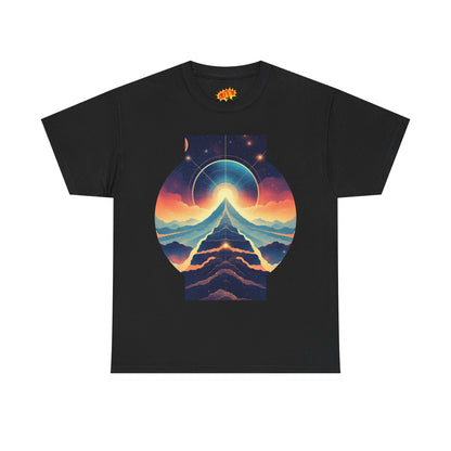 Cosmic Stairway Galaxy Graphic Art Tee Shirt
