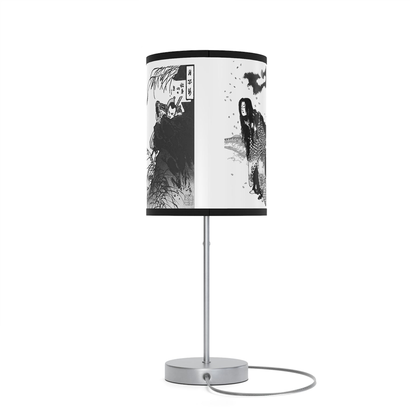 Japanese Woodcut Lamp